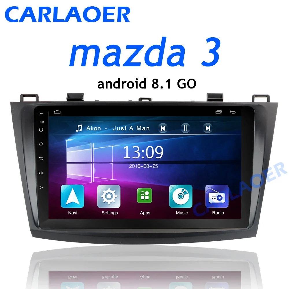 

For Mazda 3 2004-2013 maxx axela android 8.1 Car DVD GPS Radio Stereo 1G 16G WIFI Free MAP Quad Core 2 din Car Multimedia Player