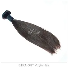 Dark Brown 1pc 6A Unproccessed virgin hair remy human hair pretty color for young lady true soft and cheap hair free shipping