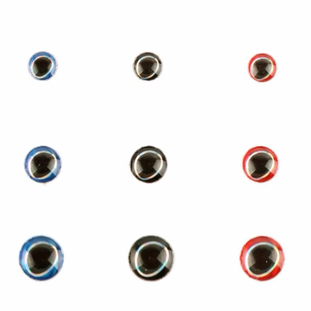Mounchain Fish Eyes 3D Holographic Lure Eyes Fly Tying Jigs Fishing Tools