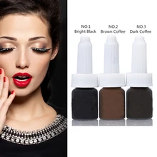 Высокое качество, 5 шт., Золотая Роза, Перманентный макияж, чернила для татуировки, пигмент, 5 мл/флакон для бровей, губ, макияж, 11 цветов на выбор