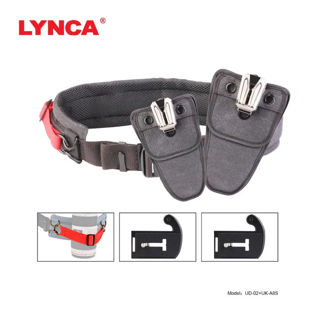 UDK-22S Multifunctional Strap Grip with Holder Buckle Metal Removable Cushion Tripod Holster for Ca