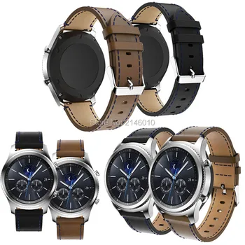 

Leather Replacement Strap Watch Band For Samsung Gear S3 Frontier Classic