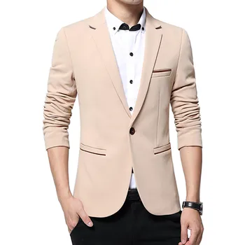 

Suit coat men's spring and autumn simple classic business blazer groomsman dress business casual professional suit jacket