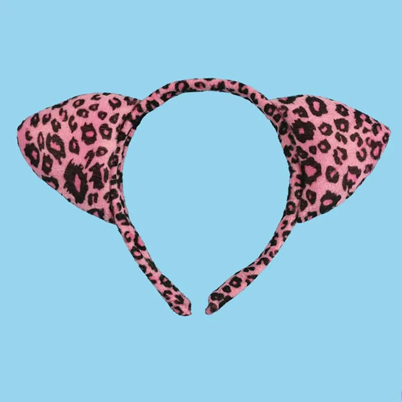 Animal Leopard Headband Kids Adults Boy Girl Cosplay Headwear Birthday Party Carnival Birthday Party Gift Halloween Christmas Animal Leopard Headband Kids Adults Boy Girl Cosplay Headwear Birthday Party Carnival Birthday Party Gift Halloween Christmas