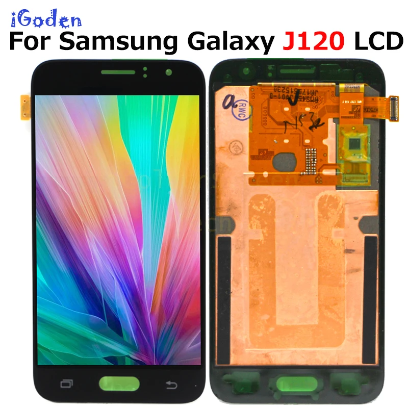 ЖК-дисплей для SAMSUNG GALAXY J120 J120M J120F J1 2016 дисплей с сенсорным экраном и дигитайзером в