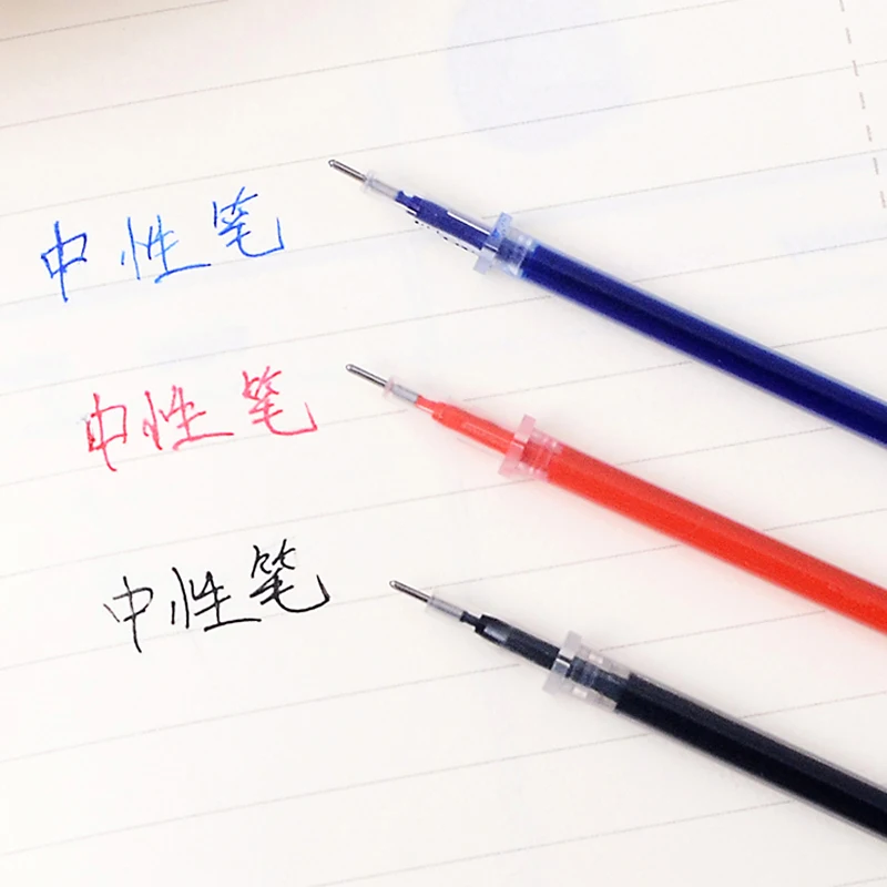 

10 pcs/lot 0.5mm Version of Gel Pen Refill Gel Ink Pen Refills Drawing Refills for Students School Office Supplies Stationery