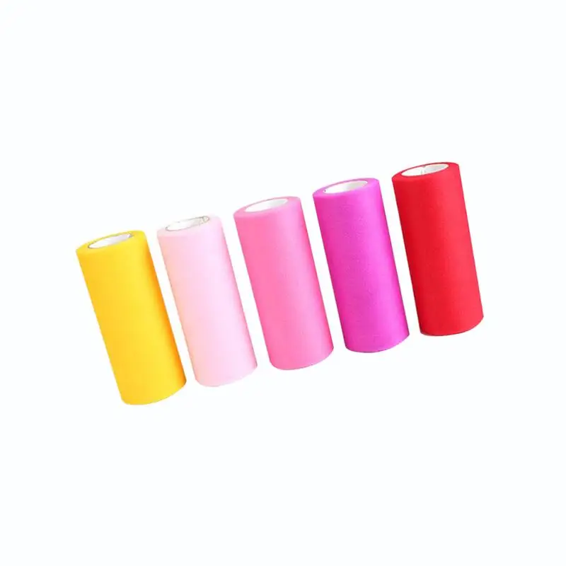 

5.9 Inch x 25 Yards Tulle Roll Spool Tutu Skirt Fabric for Wedding Party Gift Bow Craft