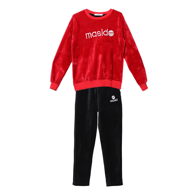 

velvet Maternity Nursing Long Sleeve 2pcs/set Pregnant Women's Landscape Open Sports Breastfeeding Set for Pregnant Women C428