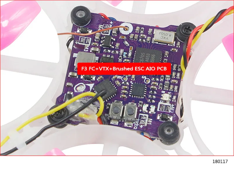 KINGKONG LDARC TINY 8X 85mm Mini FPV Drone w 5.8G Camera 25mW VTX Betaflight F3 Flight Controller 8520 Brushed Motor VS Tiny 6 7 (27)