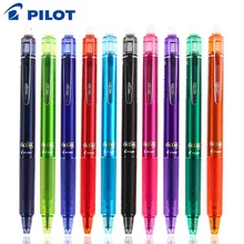 Pilot Frixion, цветная стираемая гелевая ручка, школьные канцелярские принадлежности, канцелярские принадлежности, стираемые гелевые ручки, 0,5 мм, пресс, шариковые ручки, LFBK-23EF