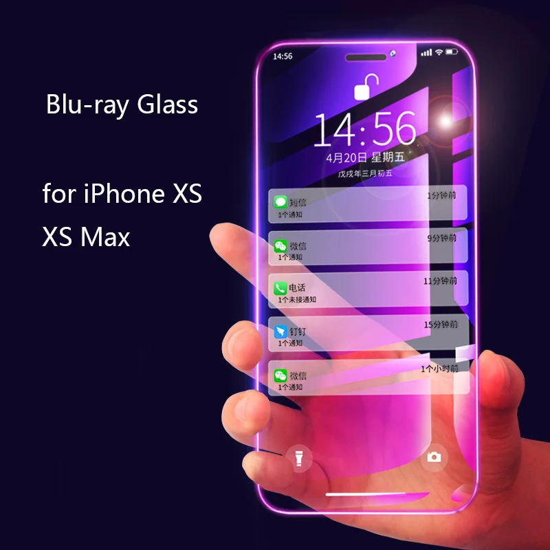 Tempered Glass on the for iPhone XS Max XR XS Screen
