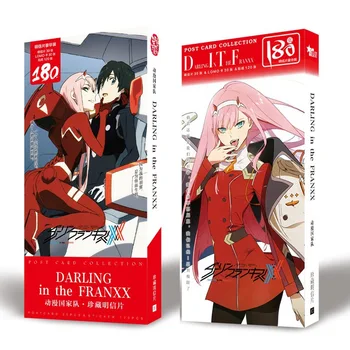 

New 180 Pcs/Set DARLING in the FRANXX DITF Anime Large Postcard Greeting Card Message Card Gift Stationery