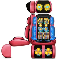 Горячая Вибрационный Электрический массажер для тела машина отопление плечо назад массажное кресло расслабиться мышечная терапия массаж