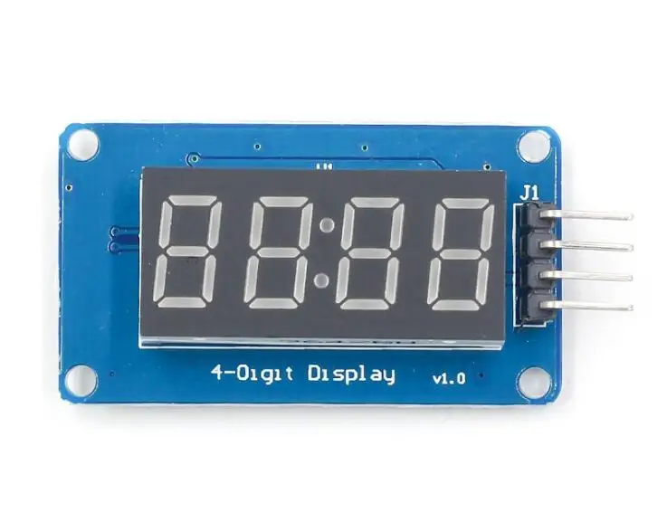 TM1637 светодиодный модуль дисплея для Arduino 7 сегментов 4 бит 0 36 дюймов часы Красная