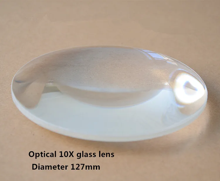 10x Optical lens PD-032 аксессуары адаптер питания Лупа в коробке 127 мм Дополнительные линзы источник света Расширенный мягкий стержень 100 мм+ 200 мм аксессуары для освещения - Цвет: 10x Optical lens