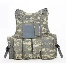 Охотничий Камуфляжный жилет, охотничий Военный Тактический штурмовой жилет, охотничий защитный жилет CS combat хаки