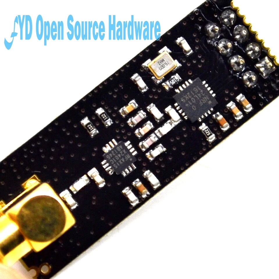 1 шт 2,4G беспроводные модули 1100 метров на дальние расстояния NRF24L01+ PA+ LNA беспроводные модули(с антенной