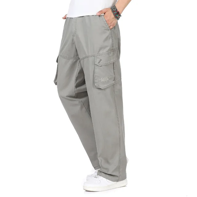 baggy fit trousers