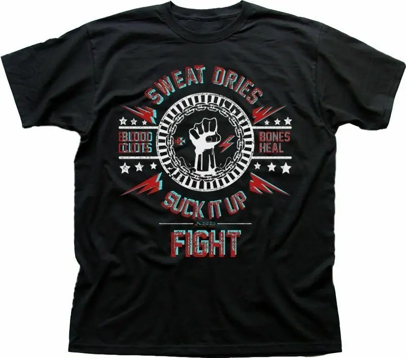 SUCK IT UP and FIGHT CLUB Project MAYHEM Tyler Durden 3D black t-shirt OZ9639