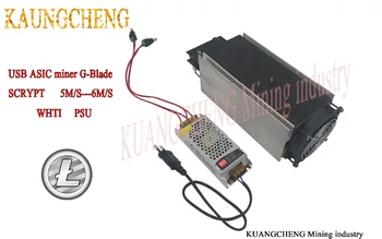 

KUANGCHENG Mining industry Ltc miner Gridseed Blade G-Blade Scrypt Litecoin ASIC Miner 5.2~6Mh/s asic miner litecoin miner +PSu