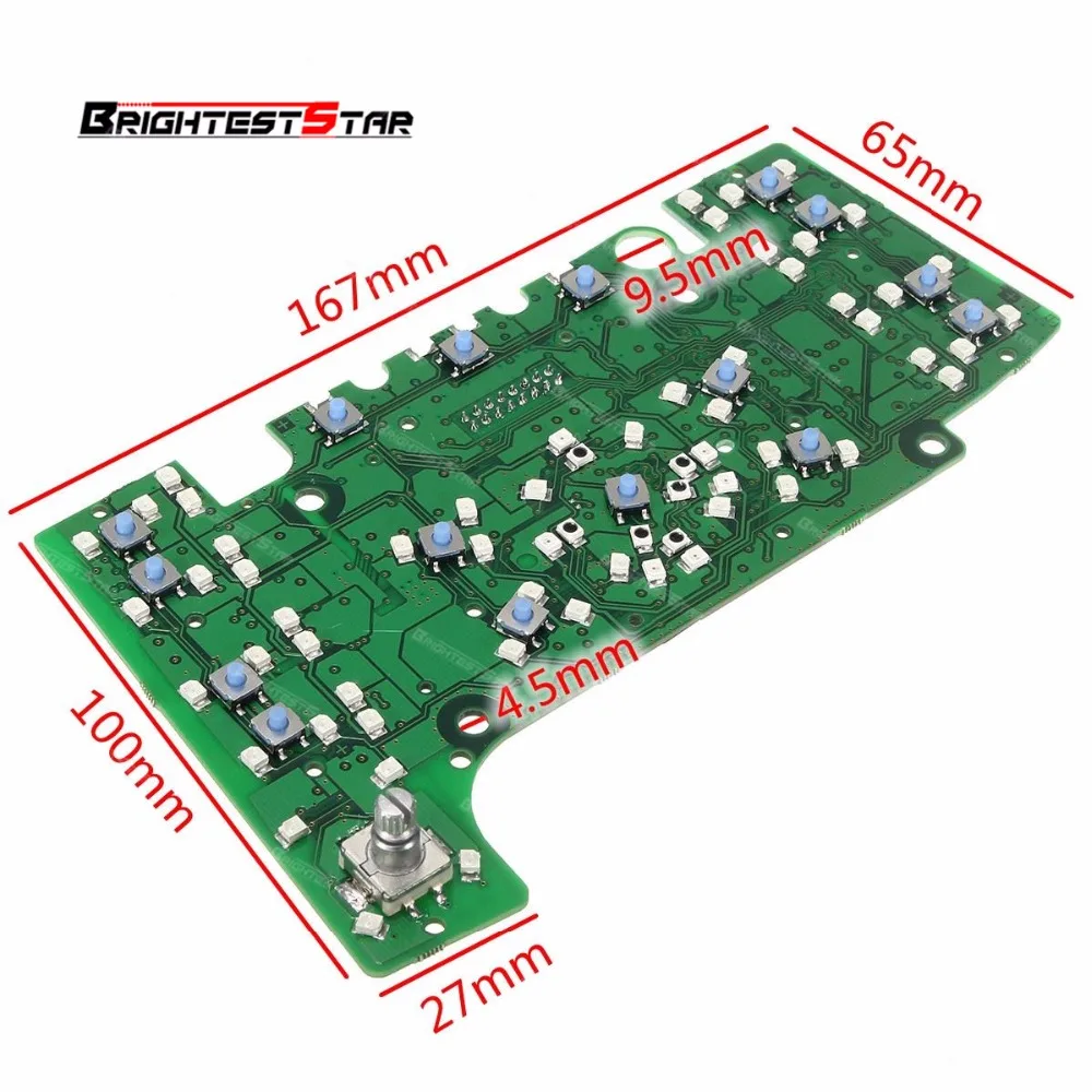 Мультимедийная панель управления MMI монтажная плата с навигацией Подходит для Audi A6 A6 S6 C6 05-11 Q7 05-08 4F1919611 4L0919610