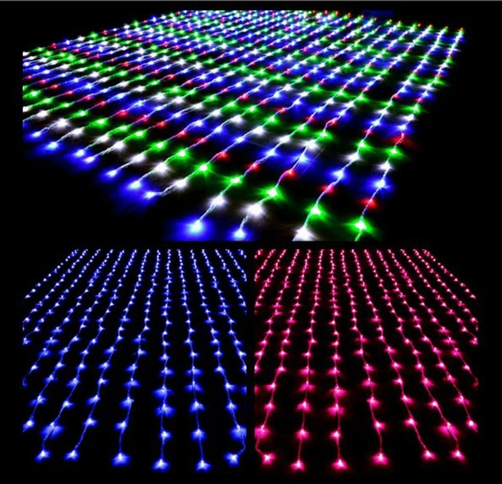6M*3M LED really flowing light lights flashing Christmas waterproof