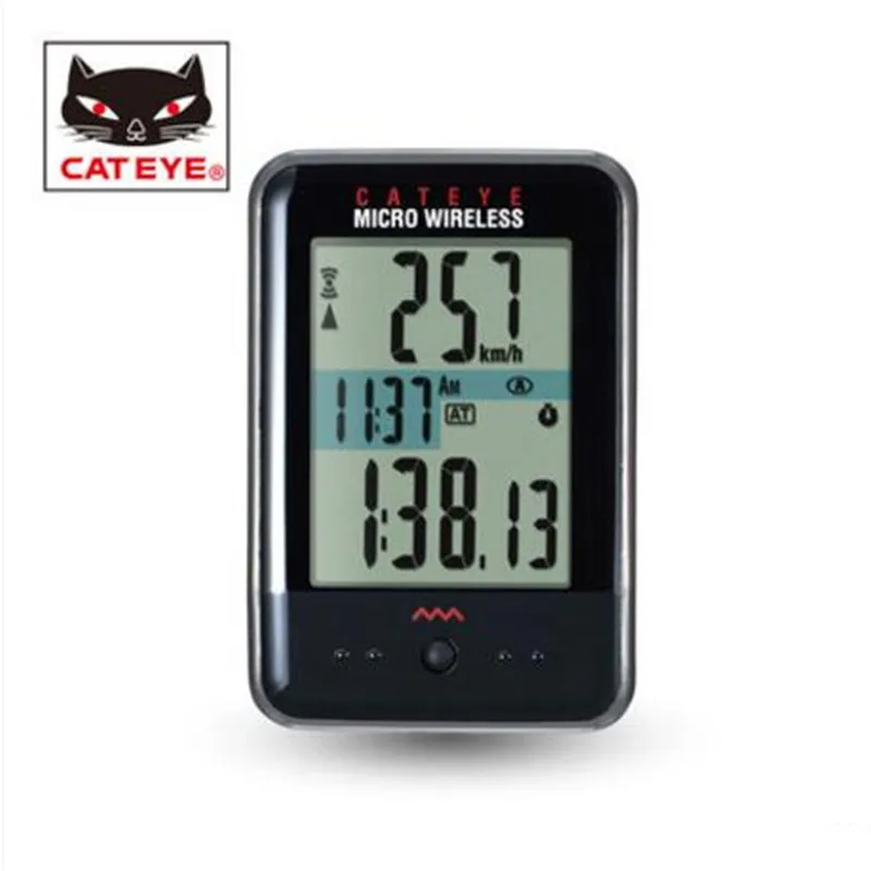 

CATEYE CC-MC200W Micro Wireless Cycling Computer Black/White back light lamp mountain bike multi function bicycle equipment