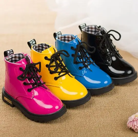1 to 11 years old boy girls boots kids fashion boots warm children's