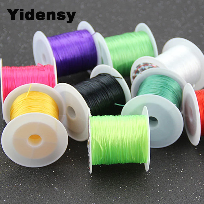 Buy Yidensy 1 Rolls Multi colors Elastic Stretch Beading Wire Cord String