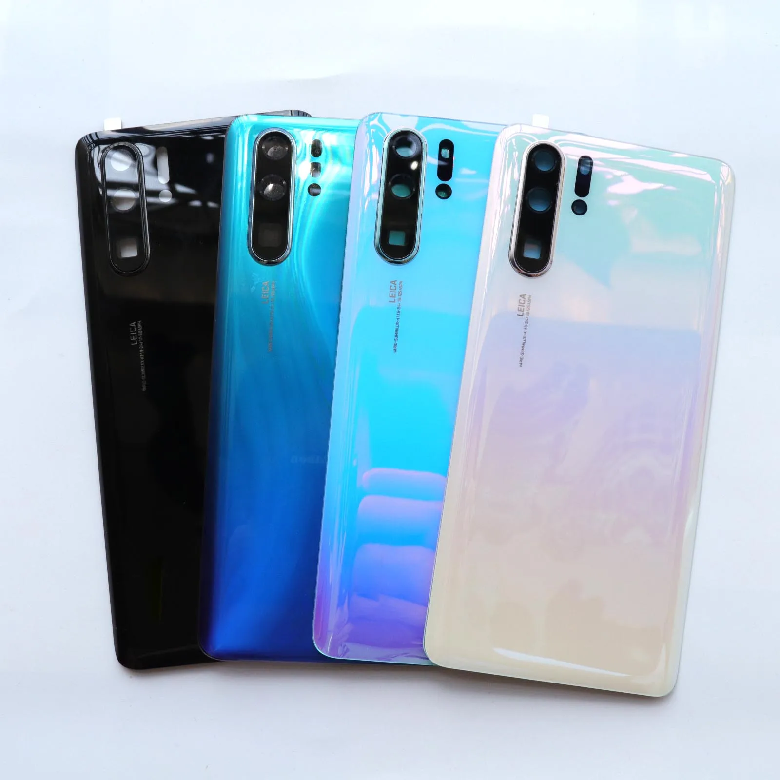 Для huawei P30 Pro P30pro Задняя стеклянная крышка корпус батарея задняя дверь запасные части+ клей+ камера Стекло объектив Запасные части