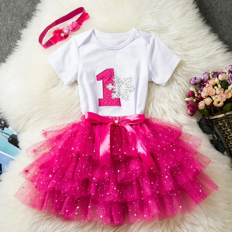 Baby Girl Clothing Sets 1 Year Birthday Outfit Baby Born