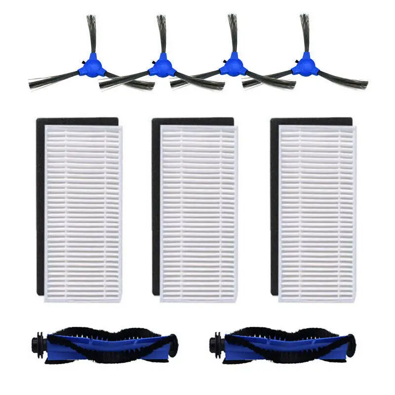 

Hepa Filter + Side Brush + Main Brush For Eufy Robovac 11s Vacuum Cleaner Parts
