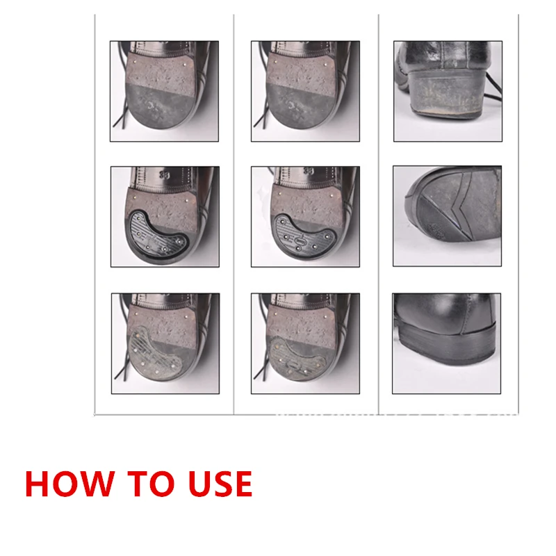 BSAID1 шт обувь подошва на каблуке, Противоизносная подкладка на каблуке, нескользящая Защитная Подушка, профессиональный аксессуар для ухода за обувью для мужчин и женщин