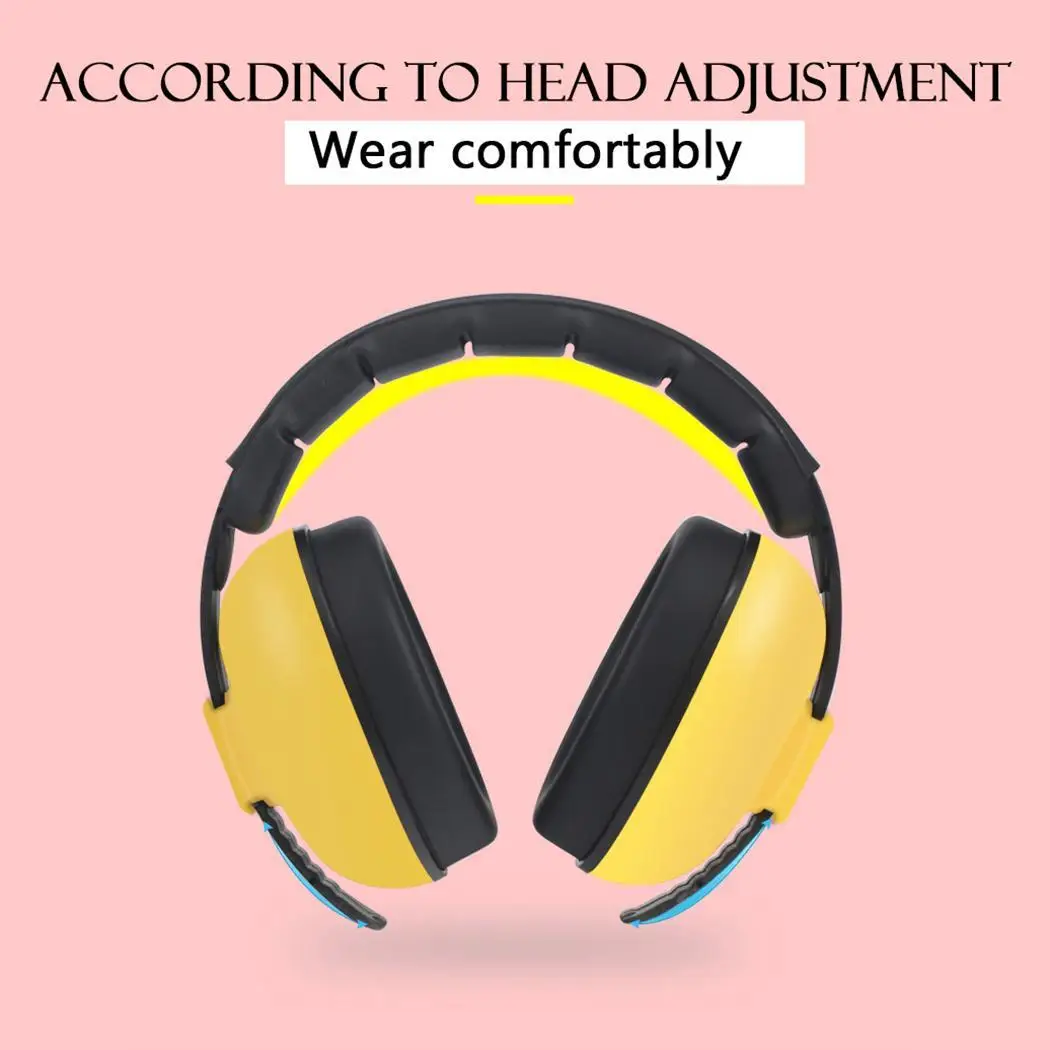 Baby Anti-noise Headphones Earmuffs Safety Headset Ear Hearing Protection Kids Sleeping 3 Months-5 Years Old Child