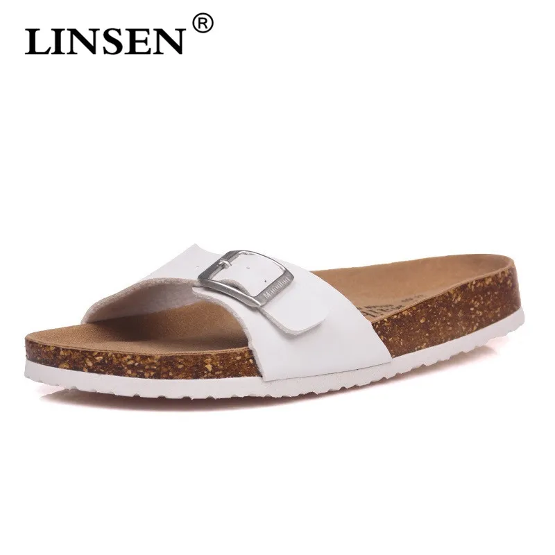 

2019 New fashion Summer Style Lovers Shoes Cork slippers Top Quality Zapatos Mujer Casual Slippers Flip Flop Big size 35-45 hot