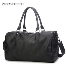 Новинка года для мужчин путешествия вещевой мешок многоцелевой из искусственной кожи мужчин's дорожные сумки черный сумка-мессенджер на ремне