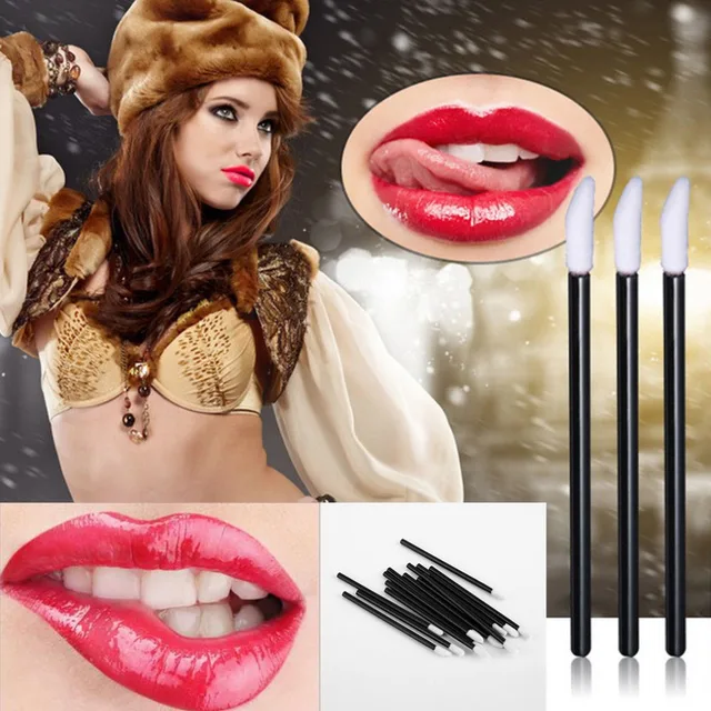 Best Price Women Accessories 100PCS/SET Disposable Lip Brush Wholesale Gloss Wands Applicator Perfect Best Make Up Tool DFDF Best Price Women Accessories 100PCS/SET Disposable Lip Brush Wholesale Gloss Wands Applicator Perfect Best Make Up Tool DFDF