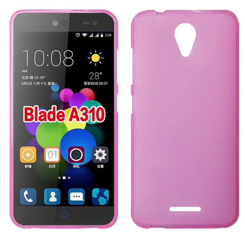 For ZTE Blade A310 Case Cover TPU Silicon Matte Protective Back Phone Cace (5.0 inch) |