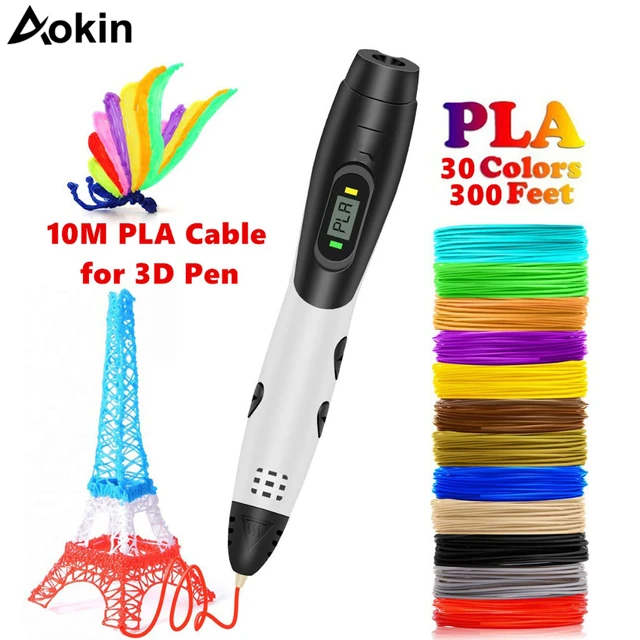 10m Pla Filament For 3d Printer Pen - 3d Printing Materials - AliExpress