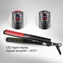 LCD Display Hair Straightener Floating Ceramic Plate MCH Fast heating Straightening Irons Styling Tools