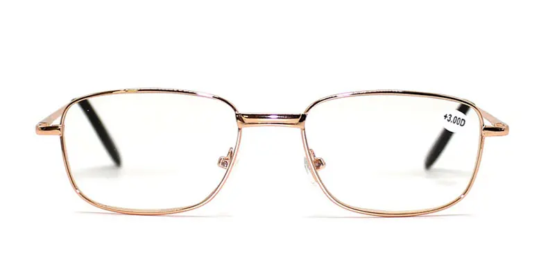 Мужские очки для чтения для дальнозоркости, мужские очки для зрения, прозрачные пружинные петли+ 1,00+ 1,50+ 2,00+ 2,50+ 3,00+ 3,50+ 4,00