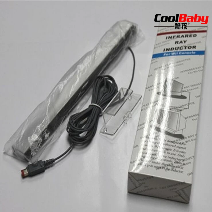 

Game accessories Wholesae Wired Infrared IR Signal Ray Sensor Bar/Receiver for Nintend for Wii Remote Game Consol 30
