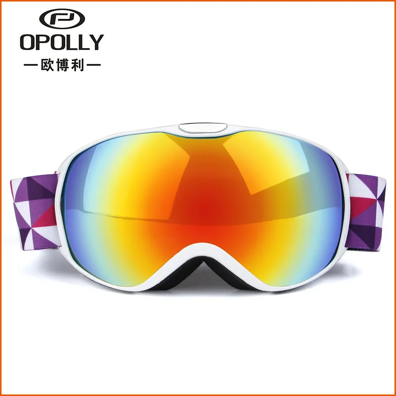 Nieve esquí gafas de invierno Unisex gafas de esquí Snowboard máscara Anti-UV Anti-niebla gafas de esqui esquí de nieve Snowboard gafas