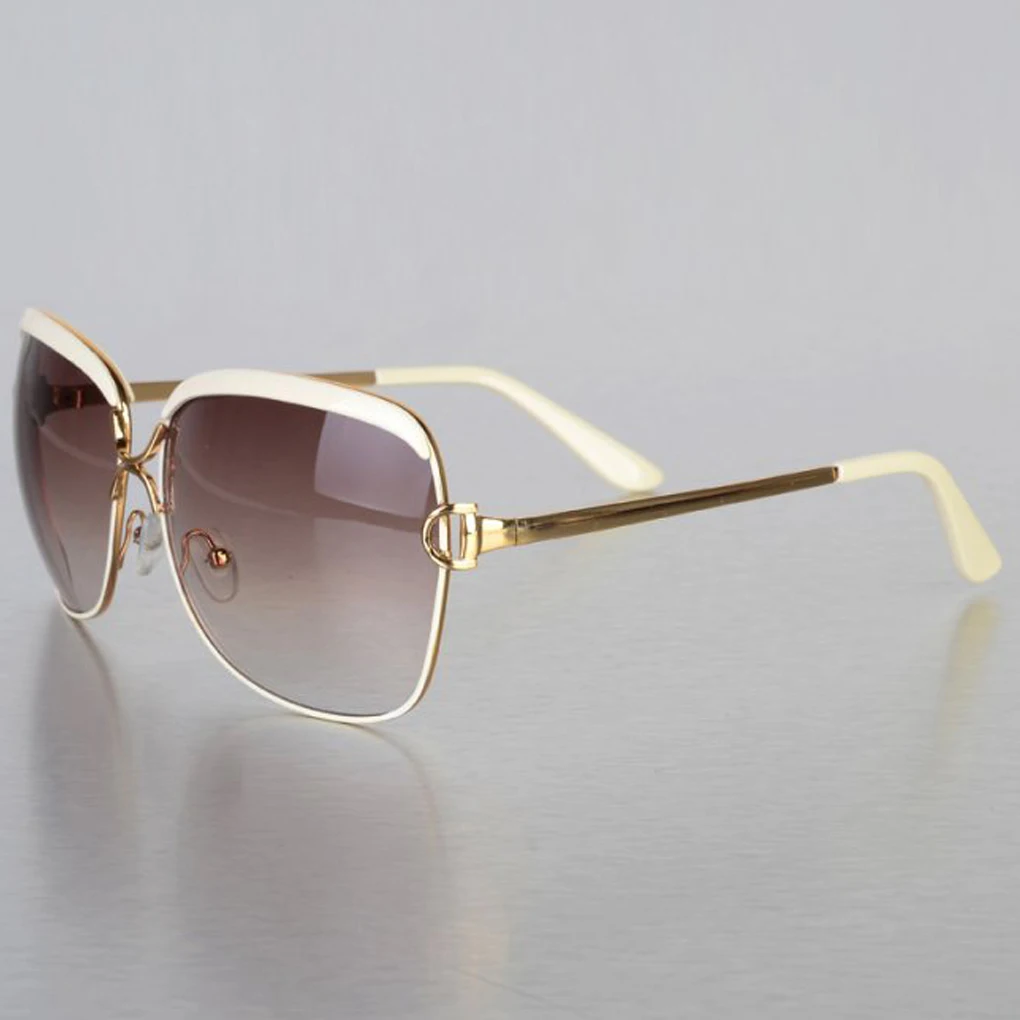 Женские солнцезащитные очки квадратной формы UV400 защита очки Смола линза в металлической оправе очки европейские ретро модные очки
