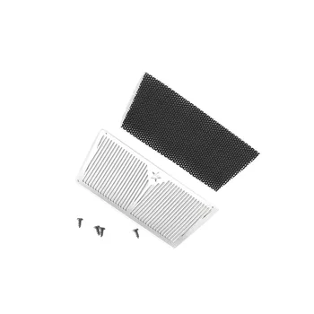 

Defensive front side Metal mirror front armor Modified for TRAXXAS TRX-4 TRX4 tactical Crawler Through hole RC Car Parts