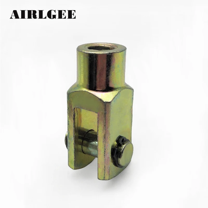 Air Cylinder Rod Clevis End 42mm Length M8x1.25 Female Thread Y Connector 2pcs Business