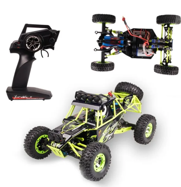 Радиоуправляемая машина WLtoys 12428 4WD 1/12 2,4 г 50 км/ч высокая скорость Monster Truck Радиоуправление RC багги внедорожный RTR обновленная версия VS A979-B