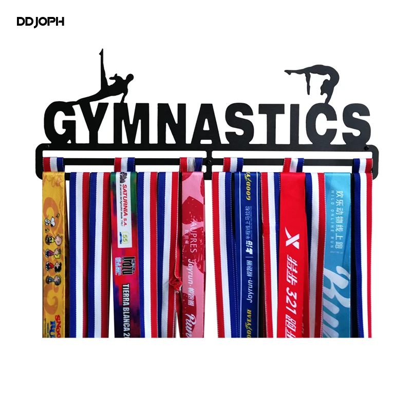 Medal hanger for Gymnastics Sport medal holder Matte black medal