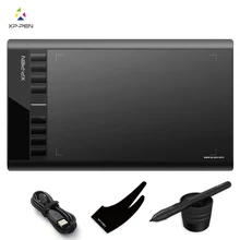 12″ Graphics Pen Star 03 Tablet drawing Tablet Signature Board/Pad with 8 Hot Keys With Anti-fouling Glove Size M