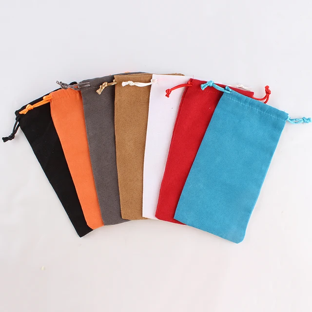 10pcs Lot 9 18cm Suede Drawstring Pouch Mixed Color Factory 10pcs Lot 9 18cm Suede Drawstring Pouch Mixed Color Factory Whole Small Ng Jewelry